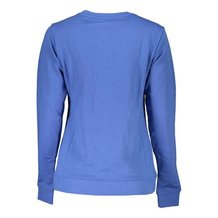 Cavalli Class Blue Cotton Women's Sweatshirt Cavalli Class