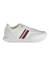 Tommy Hilfiger White Polyester Sneaker Tommy Hilfiger