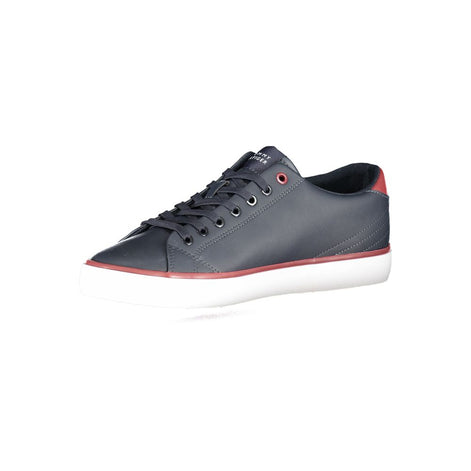Tommy Hilfiger Blue Polyester Sneaker Tommy Hilfiger