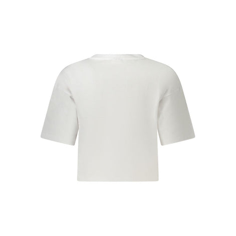 Fila White Cotton Women T-Shirt Fila