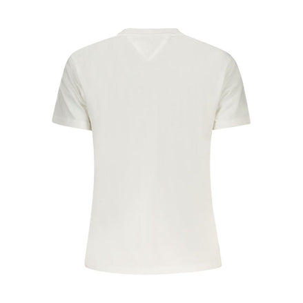 Tommy Hilfiger Beige Cotton Women T-Shirt Tommy Hilfiger
