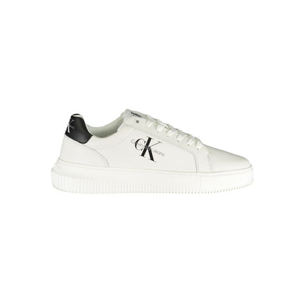 Calvin Klein White Polyester Athletic Sneakers Calvin Klein