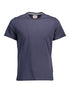 Tommy Hilfiger Blue Organic Cotton Men T-Shirt Tommy Hilfiger