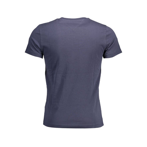Tommy Hilfiger Blue Organic Cotton Men T-Shirt Tommy Hilfiger
