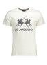 La Martina Bianco Cotton Men T-Shirt La Martina