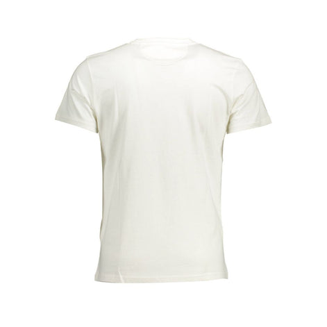 La Martina Bianco Cotton Men T-Shirt La Martina