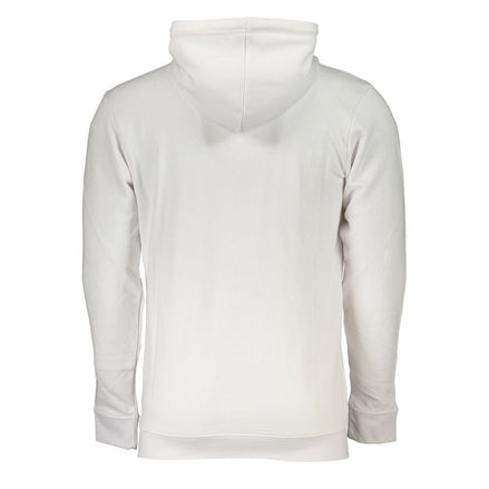 Cavalli Class White Cotton Men Sweater Cavalli Class