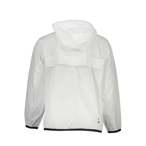 Tommy Hilfiger White Recycled Nylon Men Jacket Tommy Hilfiger