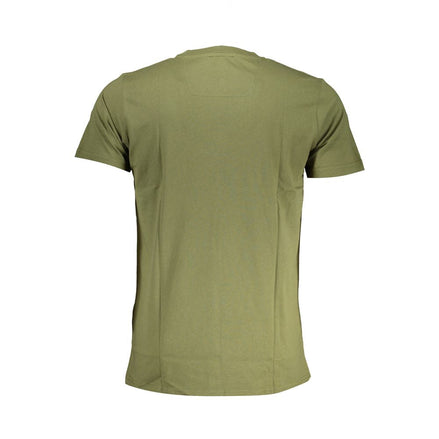 Cavalli Class Verde Cotton Men T-Shirt Cavalli Class