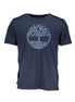 Timberland Blue Organic Cotton Men's T-Shirt Timberland