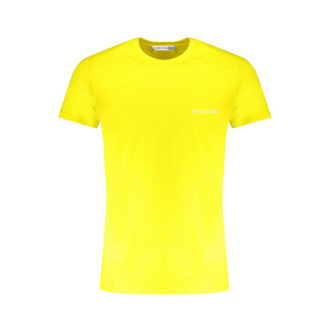 Trussardi Yellow Cotton T-Shirt Trussardi