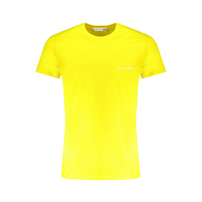 Trussardi Yellow Cotton T-Shirt Trussardi