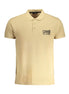 Cavalli Class Beige Cotton Men Polo-Shirt Cavalli Class