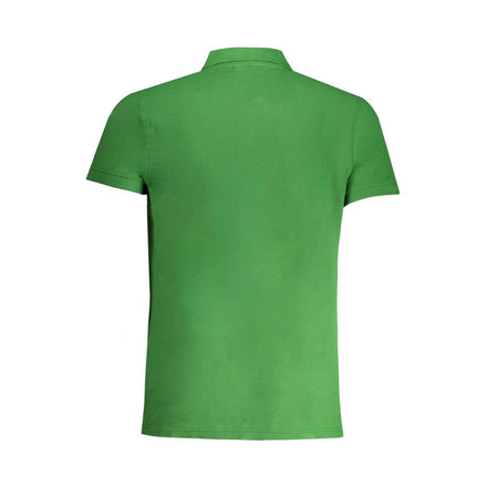 Cavalli Class Verde Cotton Men's Polo Shirt Cavalli Class