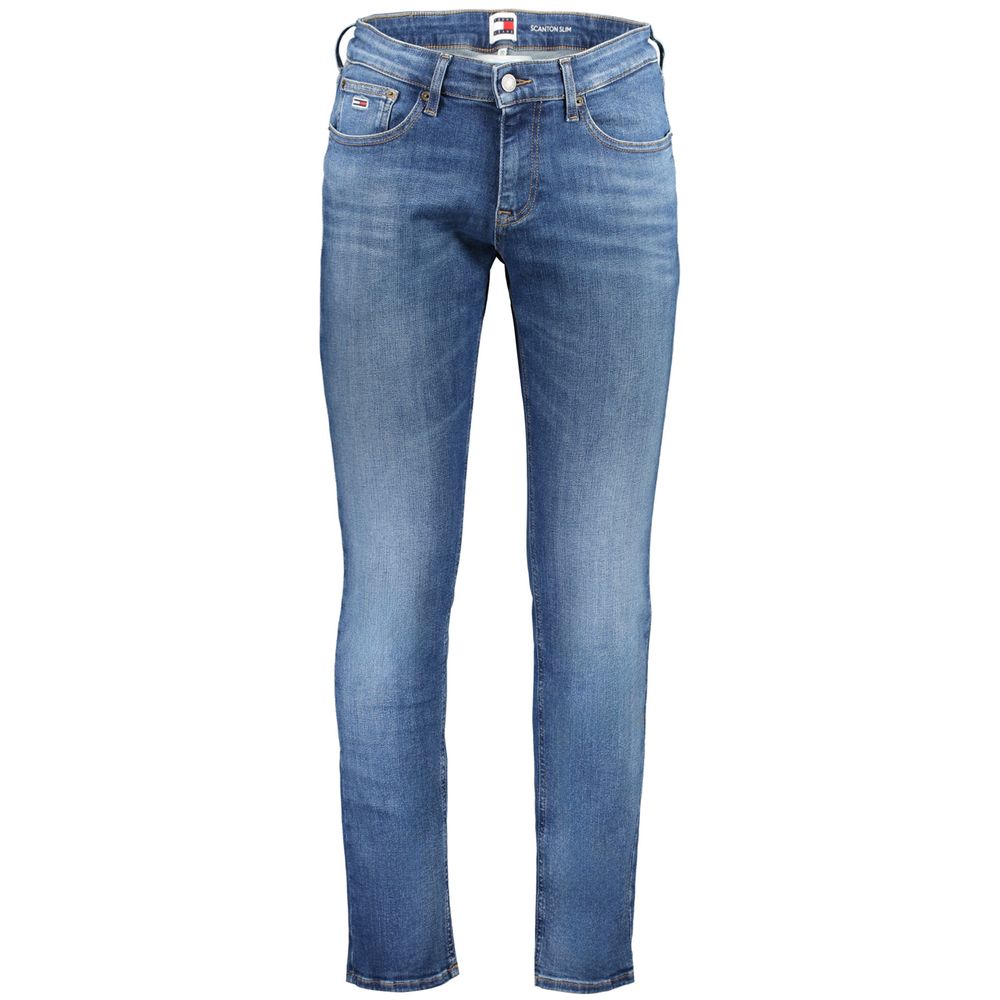 Tommy Hilfiger Blue Cotton Men Jeans Tommy Hilfiger