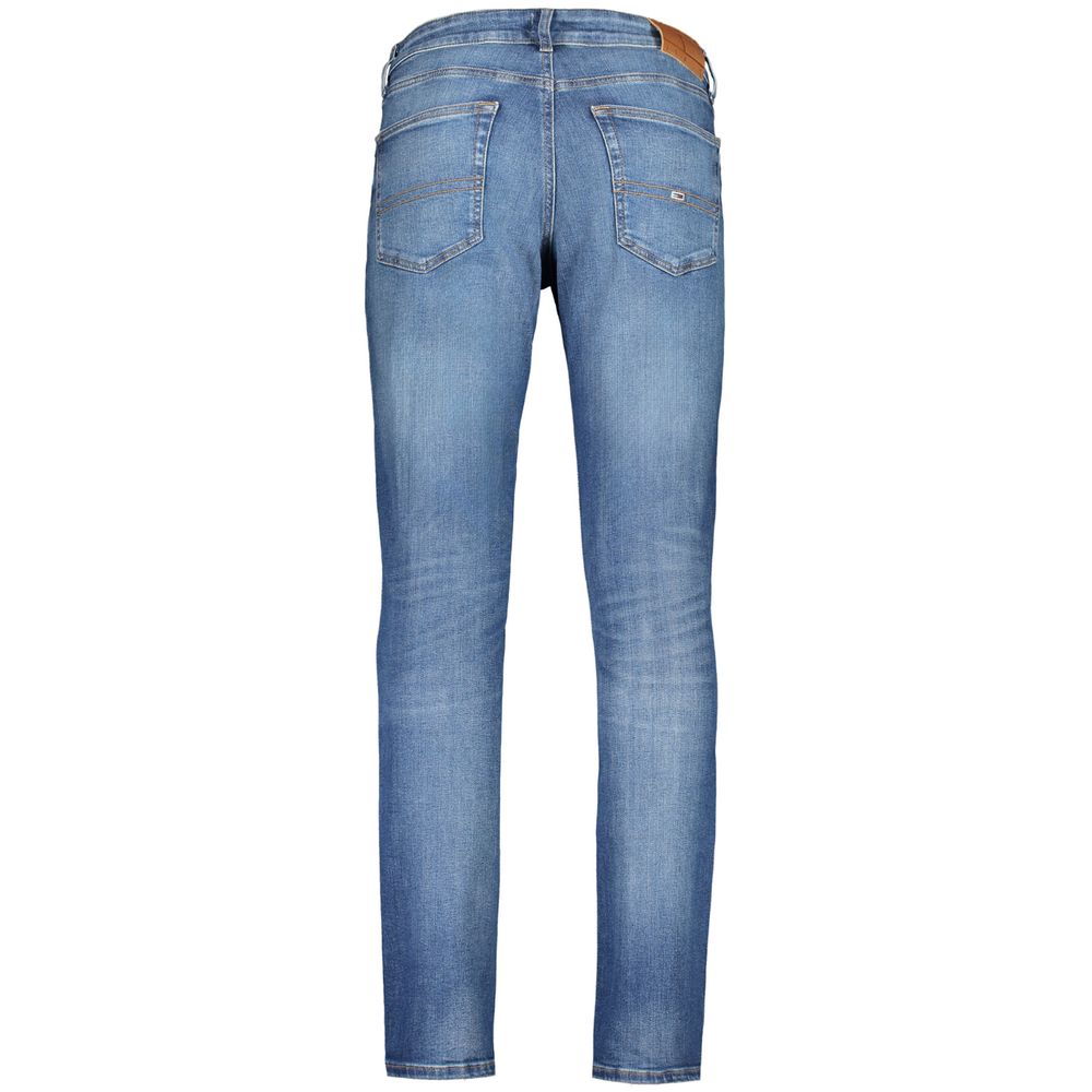 Tommy Hilfiger Blue Cotton Men Jeans Tommy Hilfiger