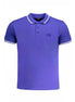 Cavalli Class Blue Cotton Men's Polo Shirt Cavalli Class