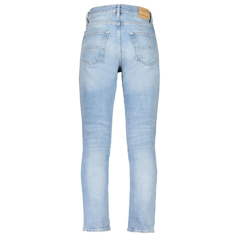 Tommy Hilfiger Blue Cotton Men Jeans Tommy Hilfiger