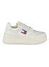 Tommy Hilfiger White Leather Women Sneaker Tommy Hilfiger