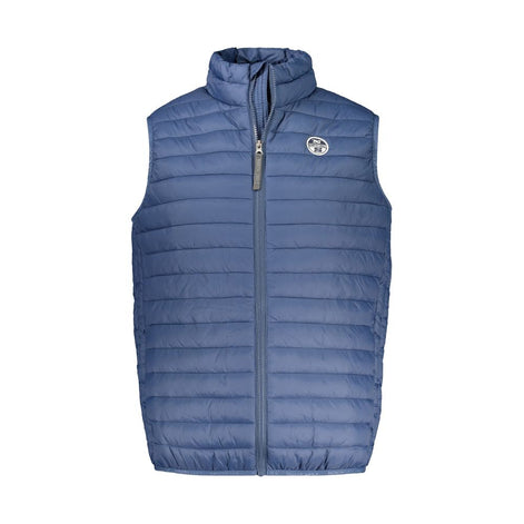North Sails Blue Polyamide Men Jacket North Sails