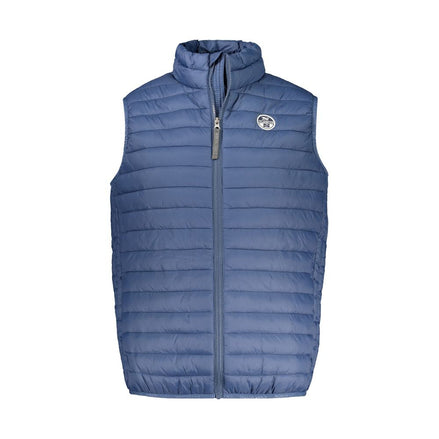 North Sails Blue Polyamide Men Jacket North Sails