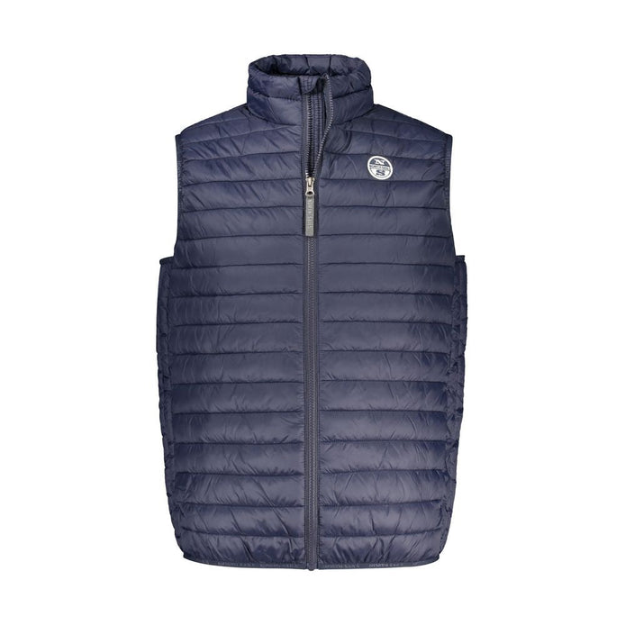 North Sails Blue Polyamide Men Jacket North Sails