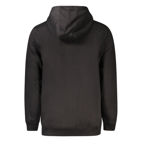 Tommy Hilfiger Black Cotton Men's Hoodie Sweatshirt Tommy Hilfiger