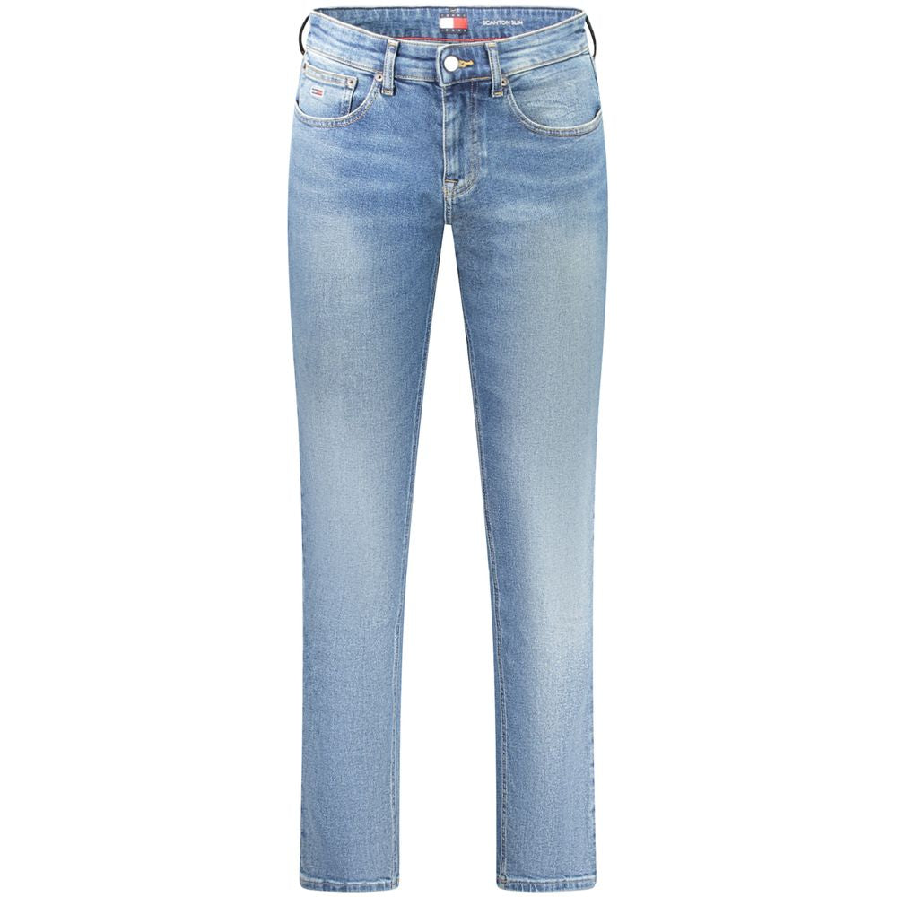 Tommy Hilfiger Blue Cotton Men Jeans Tommy Hilfiger