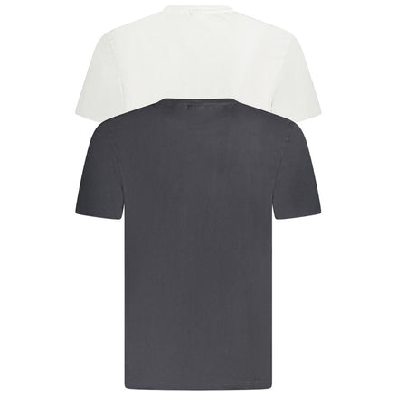 Fila White Cotton Men T-Shirt Fila
