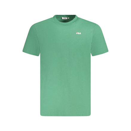 Fila Green Cotton Men T-Shirt Fila
