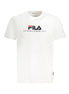 Fila White Cotton Unisex T-Shirt Fila