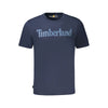 Timberland Blu Organic Cotton Men T-Shirt Timberland