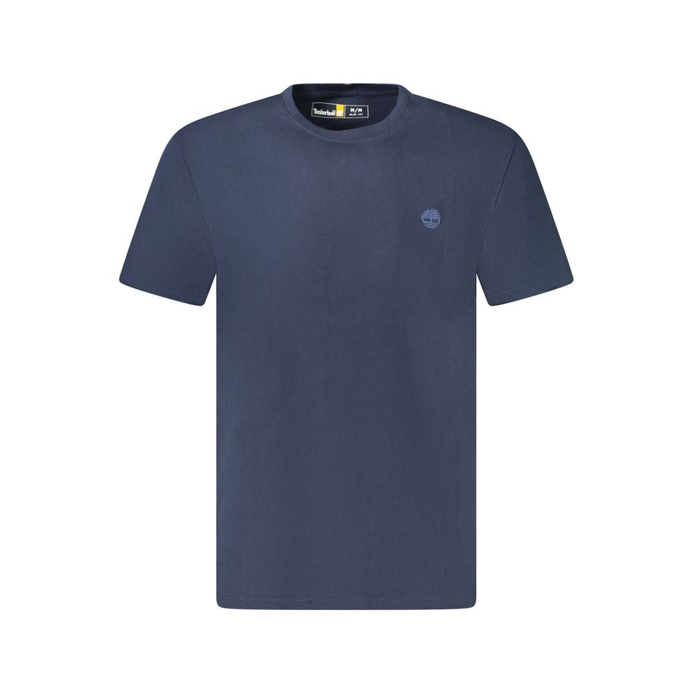 Timberland Blue Cotton Men T-Shirt Timberland