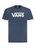 Vans Blu Cotton Mens T-Shirt Vans