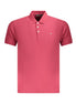 Napapijri Red Cotton Men Polo Shirt Napapijri