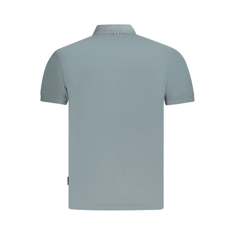 Napapijri Grigio Cotton Men Polo Napapijri