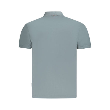 Napapijri Grigio Cotton Men Polo Napapijri