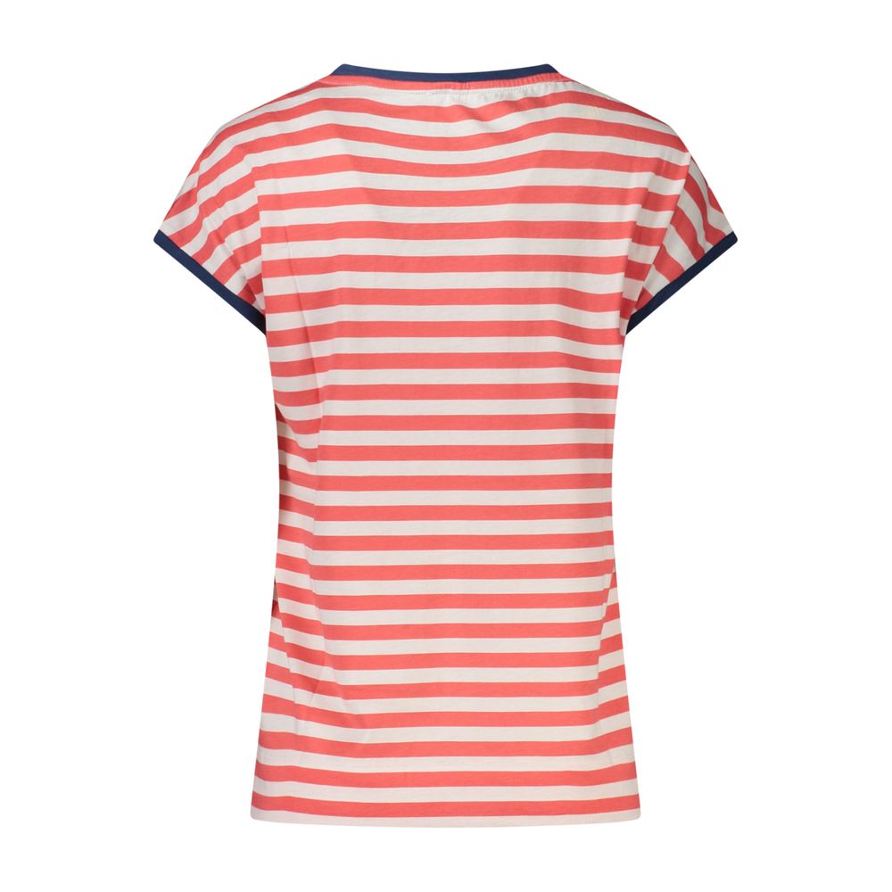 North Sails Red Cotton Women T-Shirt North Sails
