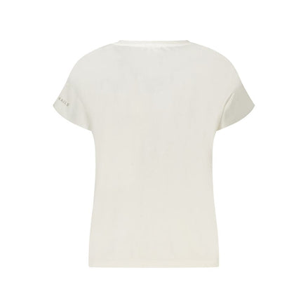 North Sails White Cotton Women T-Shirt North Sails