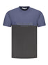 Trussardi Blue Cotton Men T-Shirt Trussardi