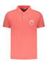 Trussardi Pink Cotton Men Polo Shirt Trussardi