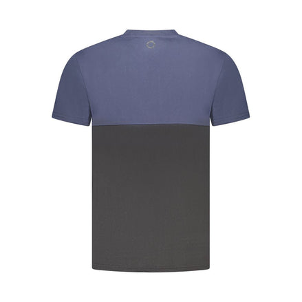 Trussardi Blue Cotton Men T-Shirt Trussardi