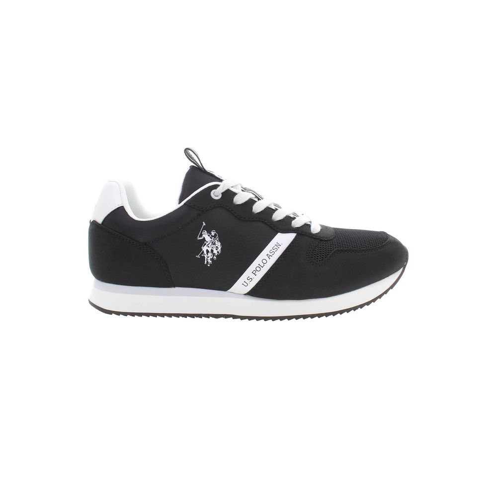 U.S. POLO ASSN. Black Polyester Men Sneaker U.S. POLO ASSN.