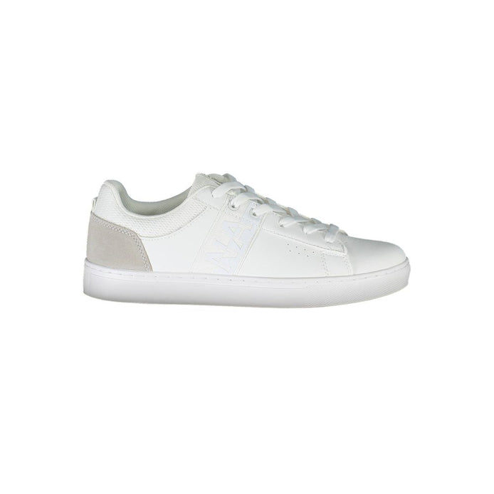 Napapijri White Leather Women Sneaker Napapijri