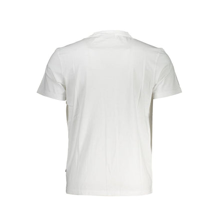 Napapijri Bianco Cotton Men T-Shirt Napapijri
