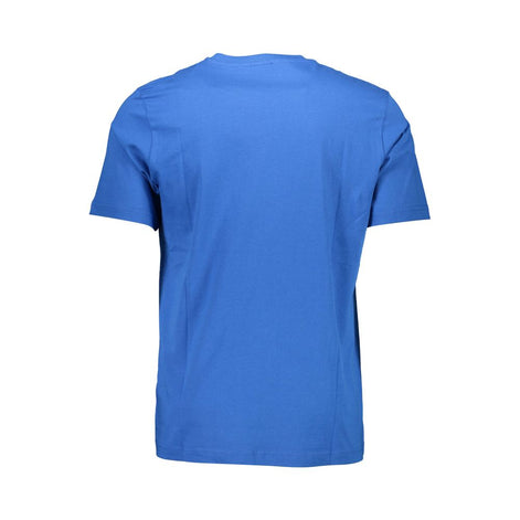 Diesel Blue Cotton Men T-Shirt Diesel