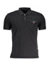 Napapijri Black Cotton Men Polo Shirt Napapijri
