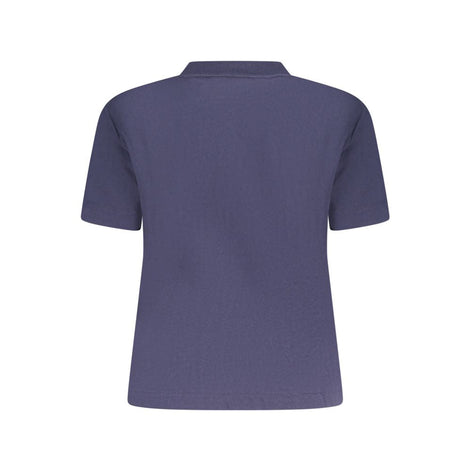 Calvin Klein Blue Cotton Women T-Shirt Calvin Klein