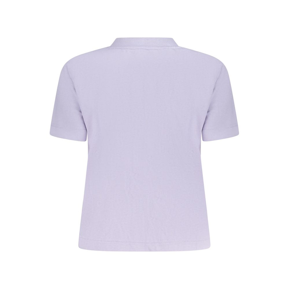 Calvin Klein Purple Cotton Women T-Shirt Calvin Klein