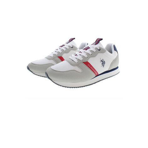 U.S. POLO ASSN. Bianco Polyurethane Men Sneaker U.S. POLO ASSN.